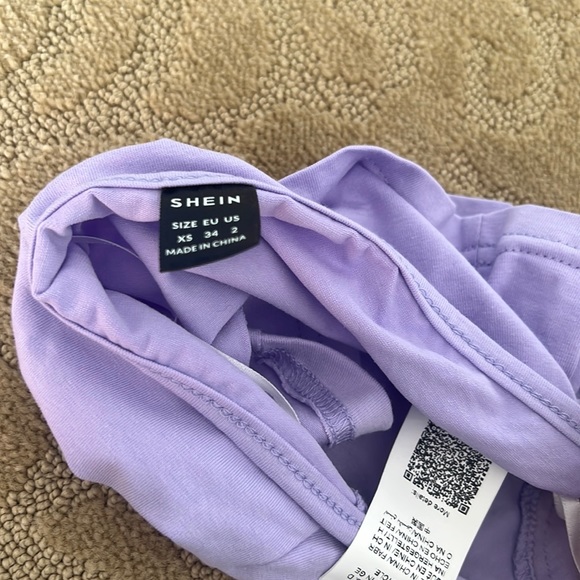 Purple halter top - Picture 2 of 3